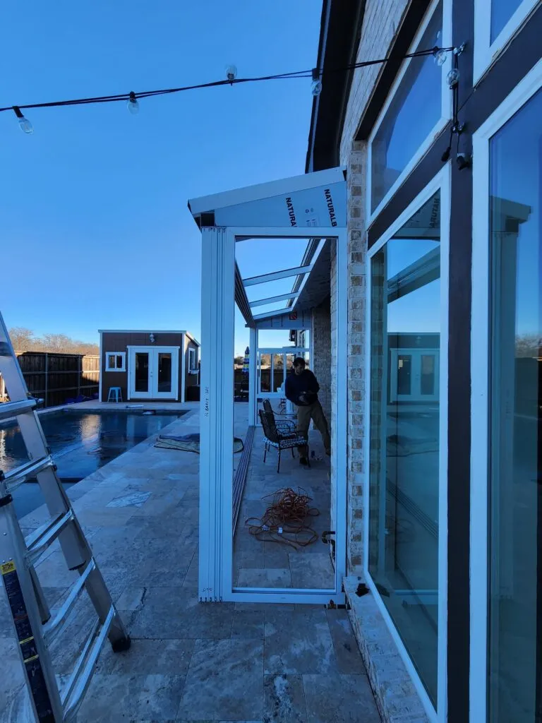 sunroom installation in dallas